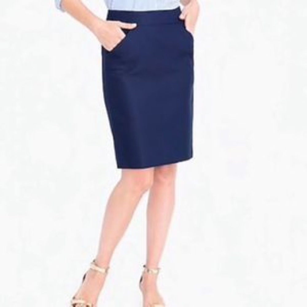 J Crew Pencil Skirt - Size 0